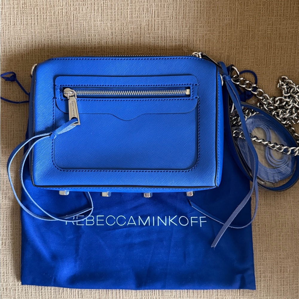 Rebecca Minkoff Black Crossbody Bag with Chain Strap (Like New)